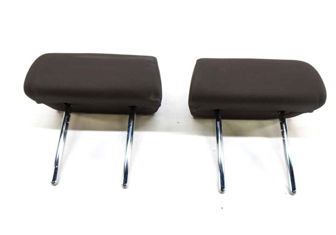 Thumbnail 2: 2009-2013 BMW X5 (E70) REAR LEFT & RIGHT SEAT HEADREST (TOBACCO BROWN LEATHER)