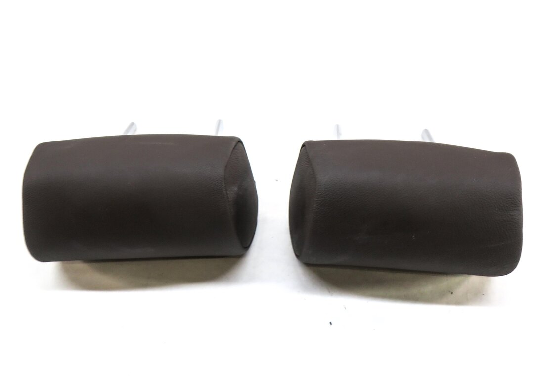 Thumbnail 5: 2009-2013 BMW X5 (E70) REAR LEFT & RIGHT SEAT HEADREST (TOBACCO BROWN LEATHER)