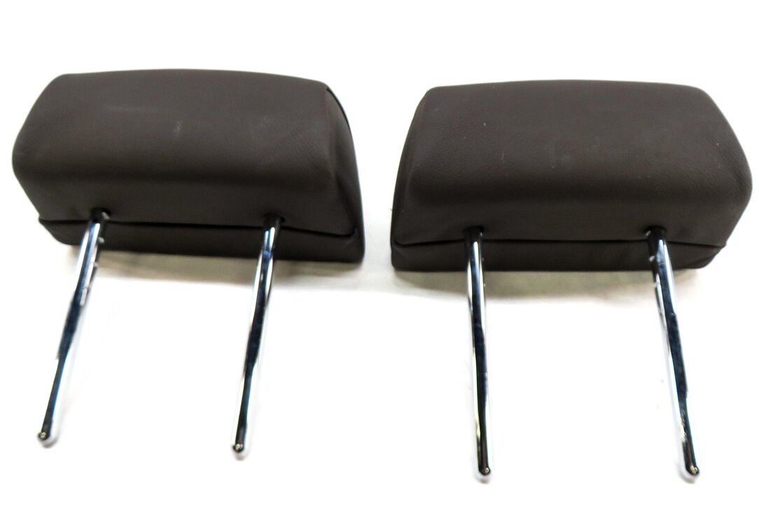 Thumbnail 6: 2009-2013 BMW X5 (E70) REAR LEFT & RIGHT SEAT HEADREST (TOBACCO BROWN LEATHER)