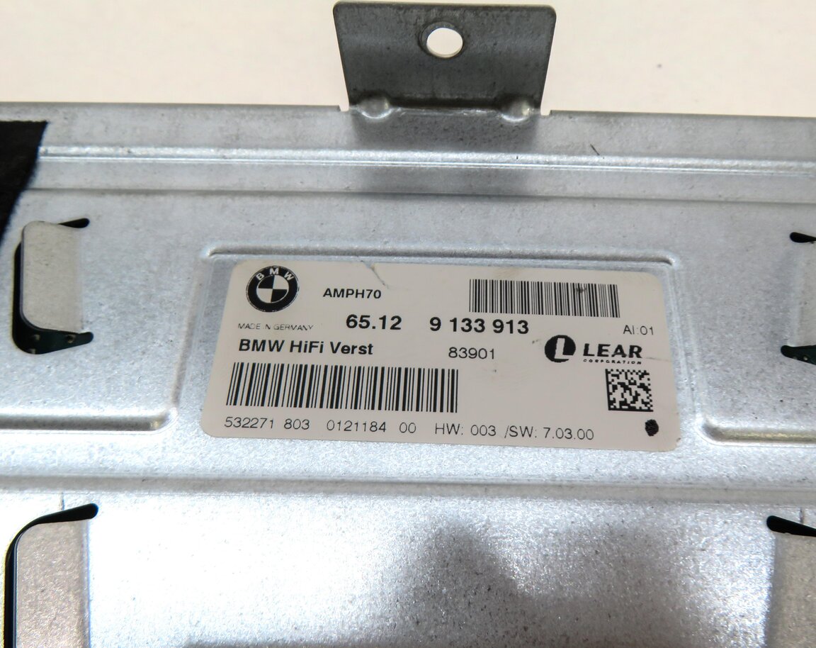 Thumbnail 5: 2011-2013 BMW X5 X5M (E70 E71) RADIO STEREO MEDIA AUDIO AMP AMPLIFIER (LEAR)