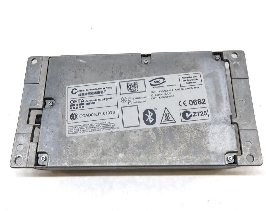 Thumbnail 2: 2009 BMW X5 (E70) RADIO STEREO CELL PHONE BLUETOOTH COMMUNICATION MULF 2 MODULE
