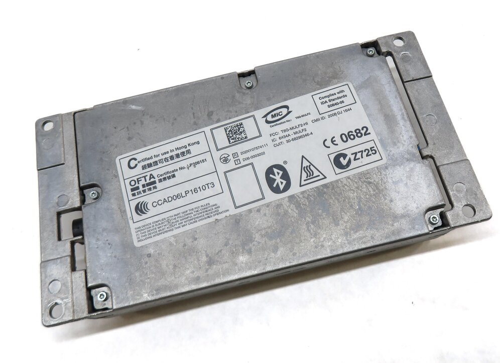 Thumbnail 3: 2009 BMW X5 (E70) RADIO STEREO CELL PHONE BLUETOOTH COMMUNICATION MULF 2 MODULE