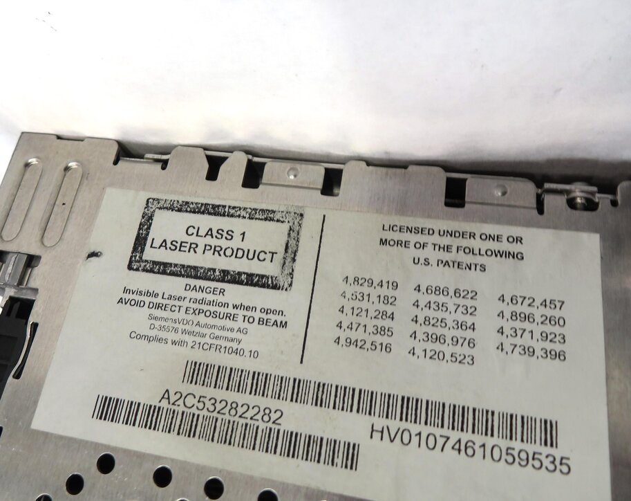 Thumbnail 7: 07-10 BMW X5 X6 (E70 E71) STEREO GPS NAVIGATION MEDIA INFORMATION DISPLAY SCREEN