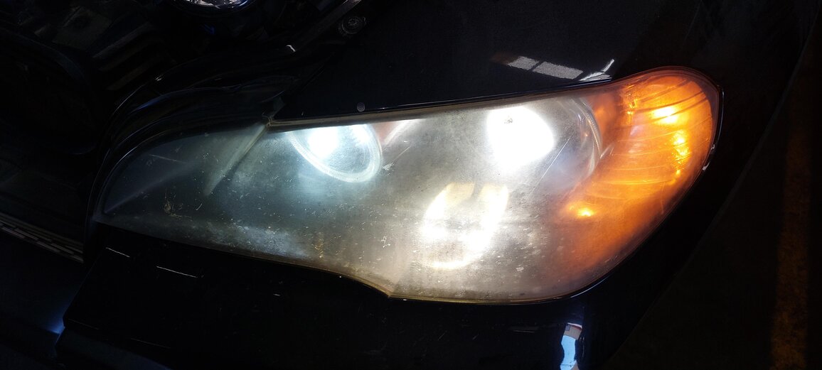 Thumbnail 2: 07-11 BMW X5 (E70) LEFT DRIVER XENON HID ADAPTIVE DYNAMIC HEADLIGHT LIGHT LAMP