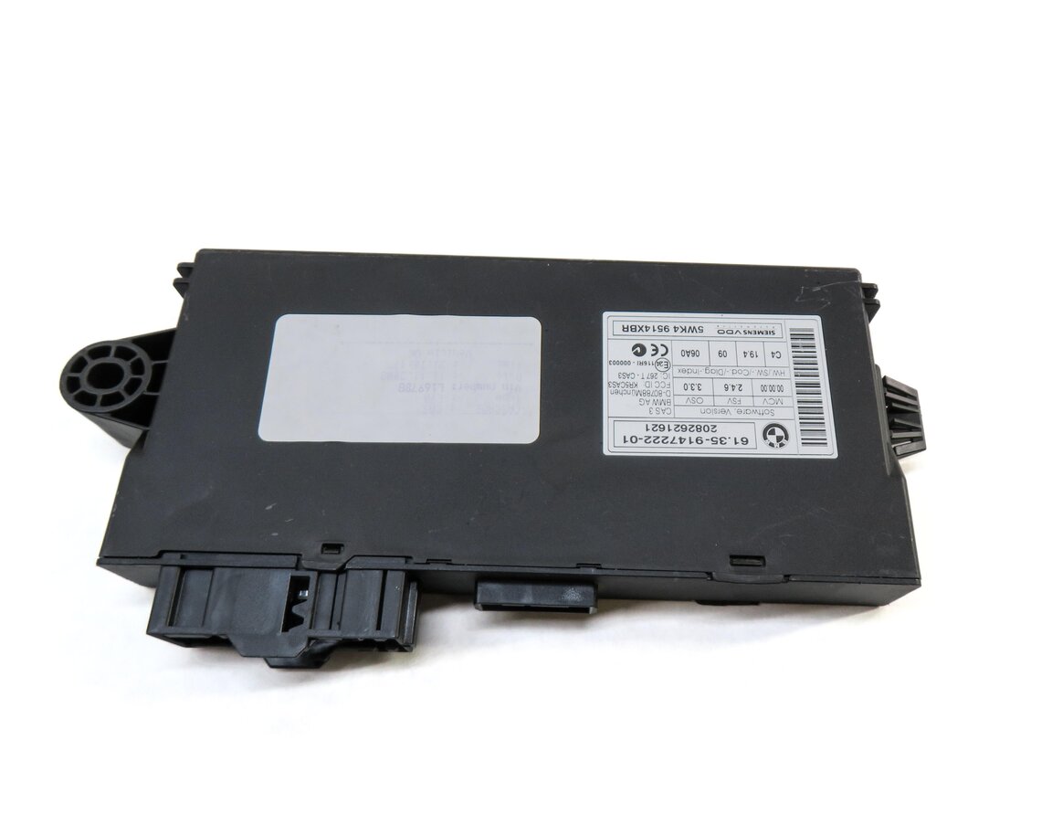 Thumbnail 2: 2009 BMW X5 (E70) 4.8L N62 ANTI THEFT IMMOBILIZER BODY ENGINE MODULE & KEY SET