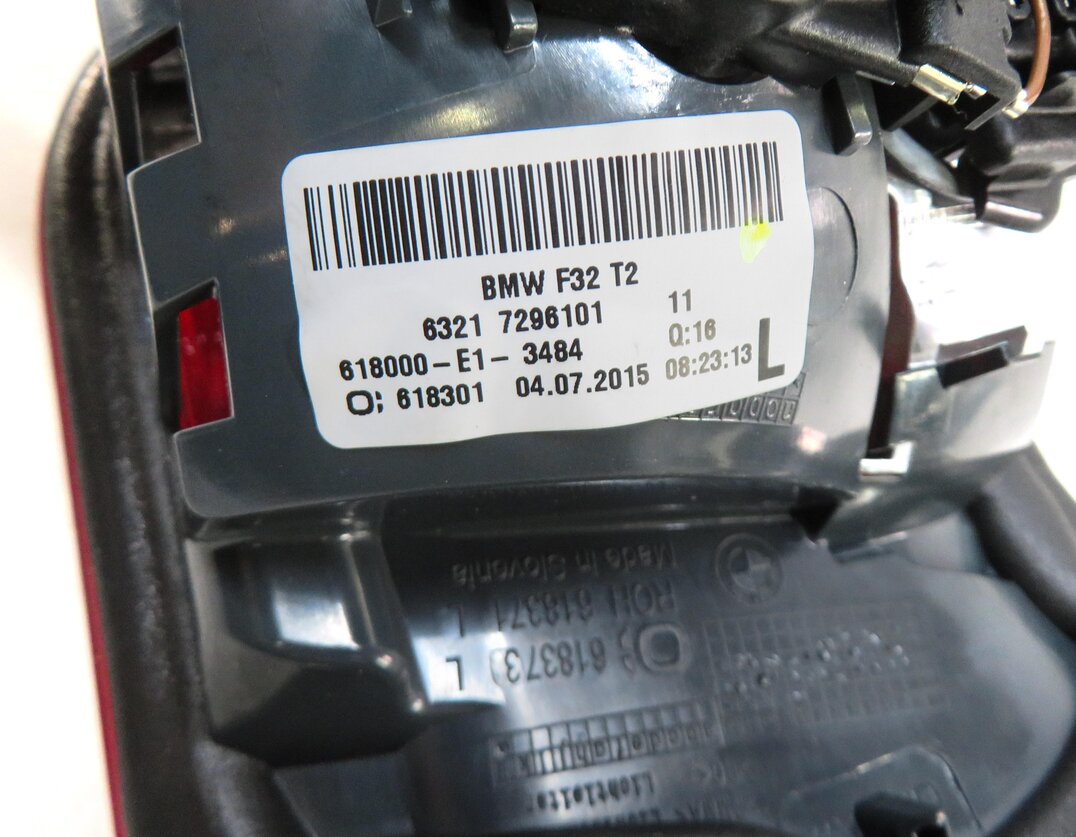 Thumbnail 5: 14-17 BMW 428i 430i 435i 440i M4 (F32 F33 F36) LEFT INNER TAILLIGHT LIGHT LAMP