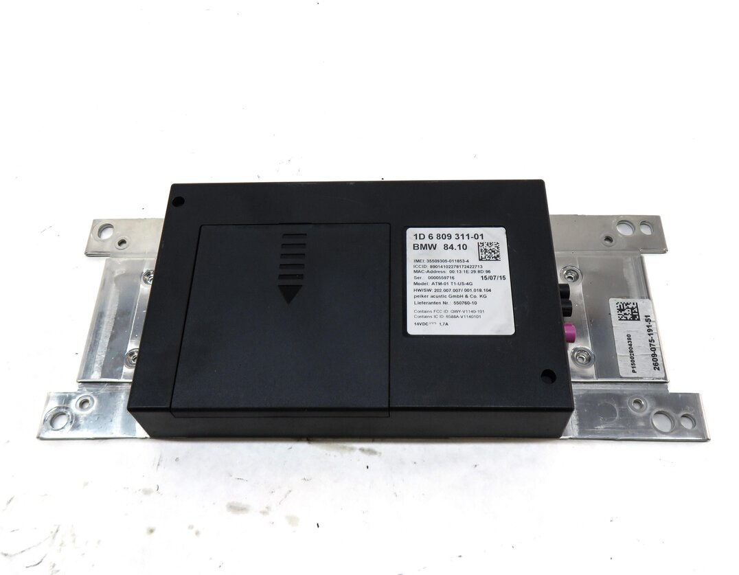 Thumbnail 2: 14-20 BMW 2 3 4 X3 X5 X6 (F15 F16 F22 F25 F30 F32 F86) BLUETOOTH CONTROL MODULE