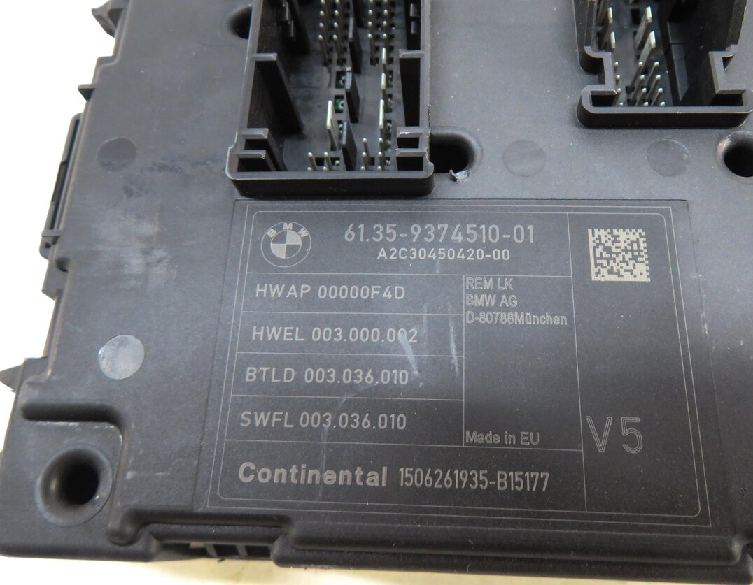Thumbnail 4: 13-19 BMW 328i 330i 335i 428i 435i M3 M4 (F30 F31 F32) REAR BODY CONTROL MODULE