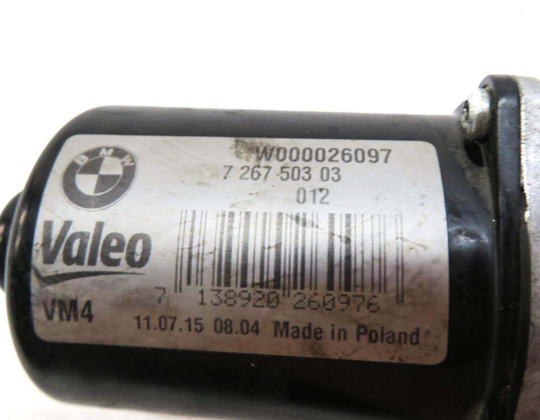 Thumbnail 6: 2016 BMW 435i COUPE (F32) FRONT WINDSHIELD WIPER MOTOR 7267503
