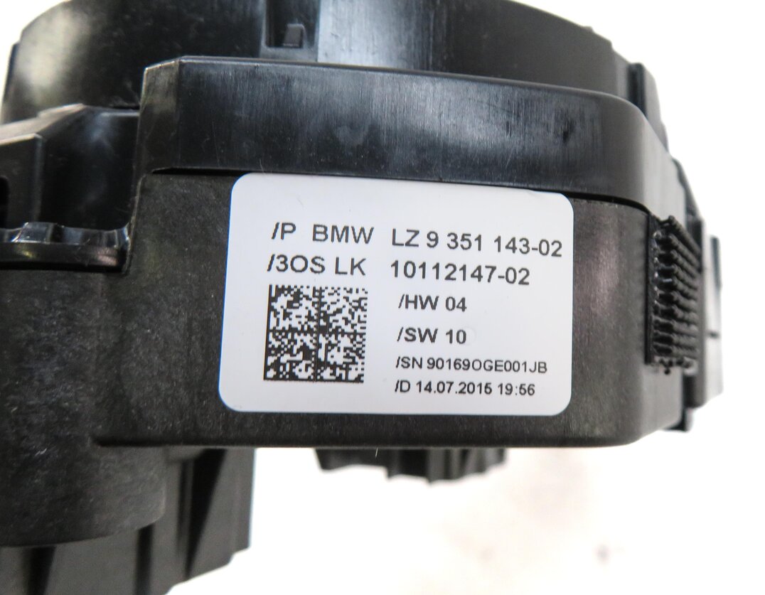 Thumbnail 6: 2012-2017 BMW 2 3 4 SERIES (F22 F30 F32) COLUMN BLINKER WIPER COMBINATION SWITCH