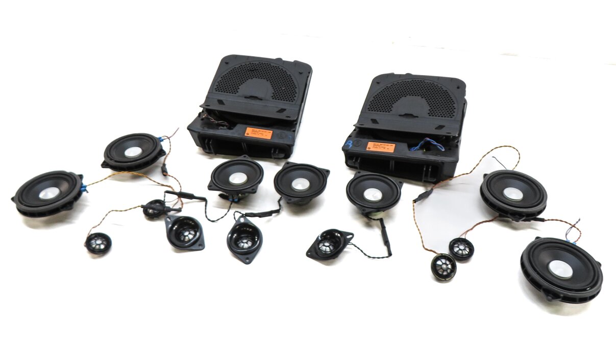 2016 BMW 435i COUPE (F32) FRONT REAR LEFT RIGHT HARMON KARDON SPEAKER SET 16