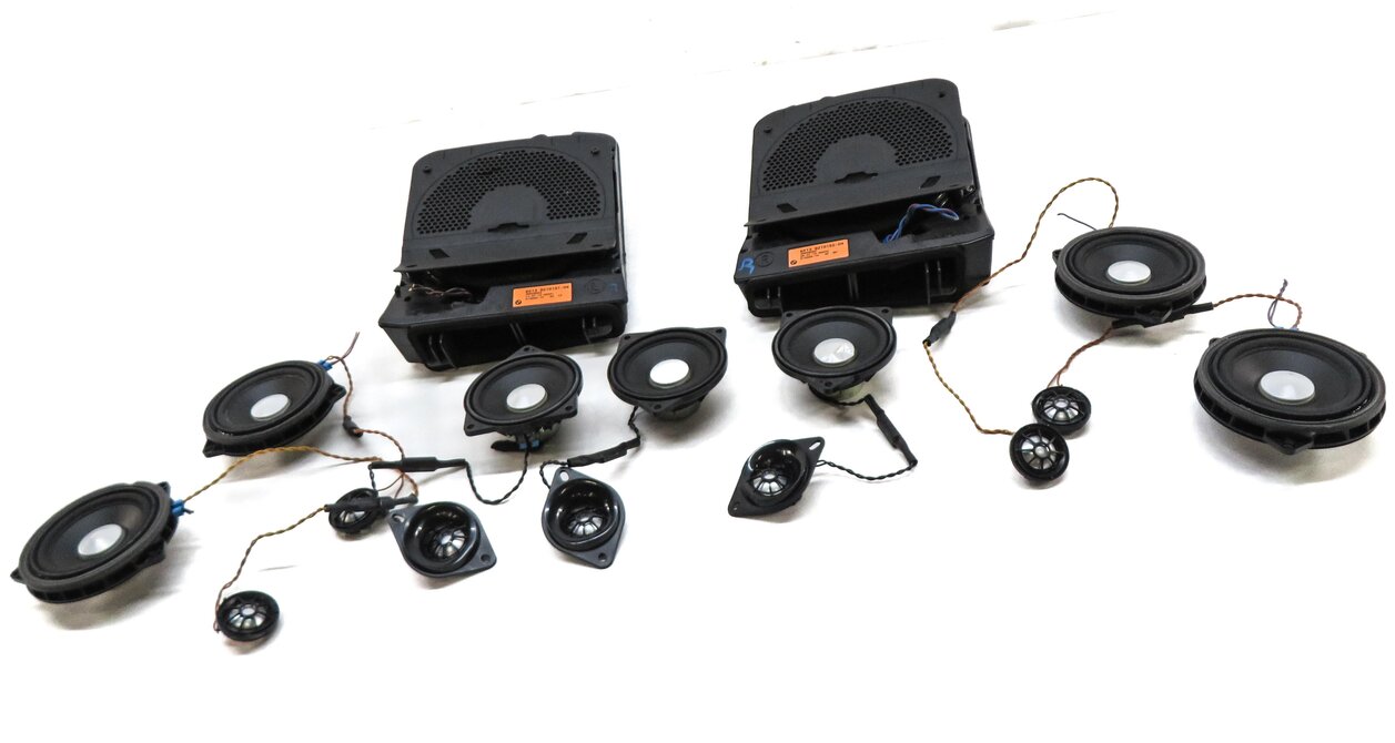 Thumbnail 2: 2016 BMW 435i COUPE (F32) FRONT REAR LEFT RIGHT HARMON KARDON SPEAKER SET 16