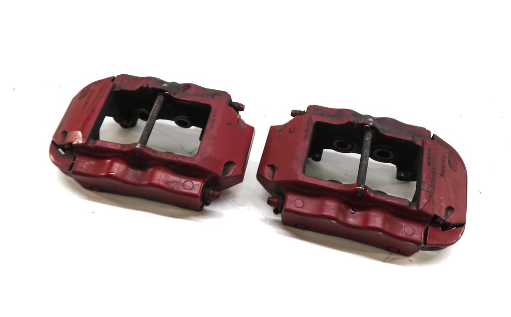 04-15 VW TOUAREG AUDI Q7 (4L) REAR LEFT & RIGHT DISC BRAKE CALIPER SET-2 BREMBO