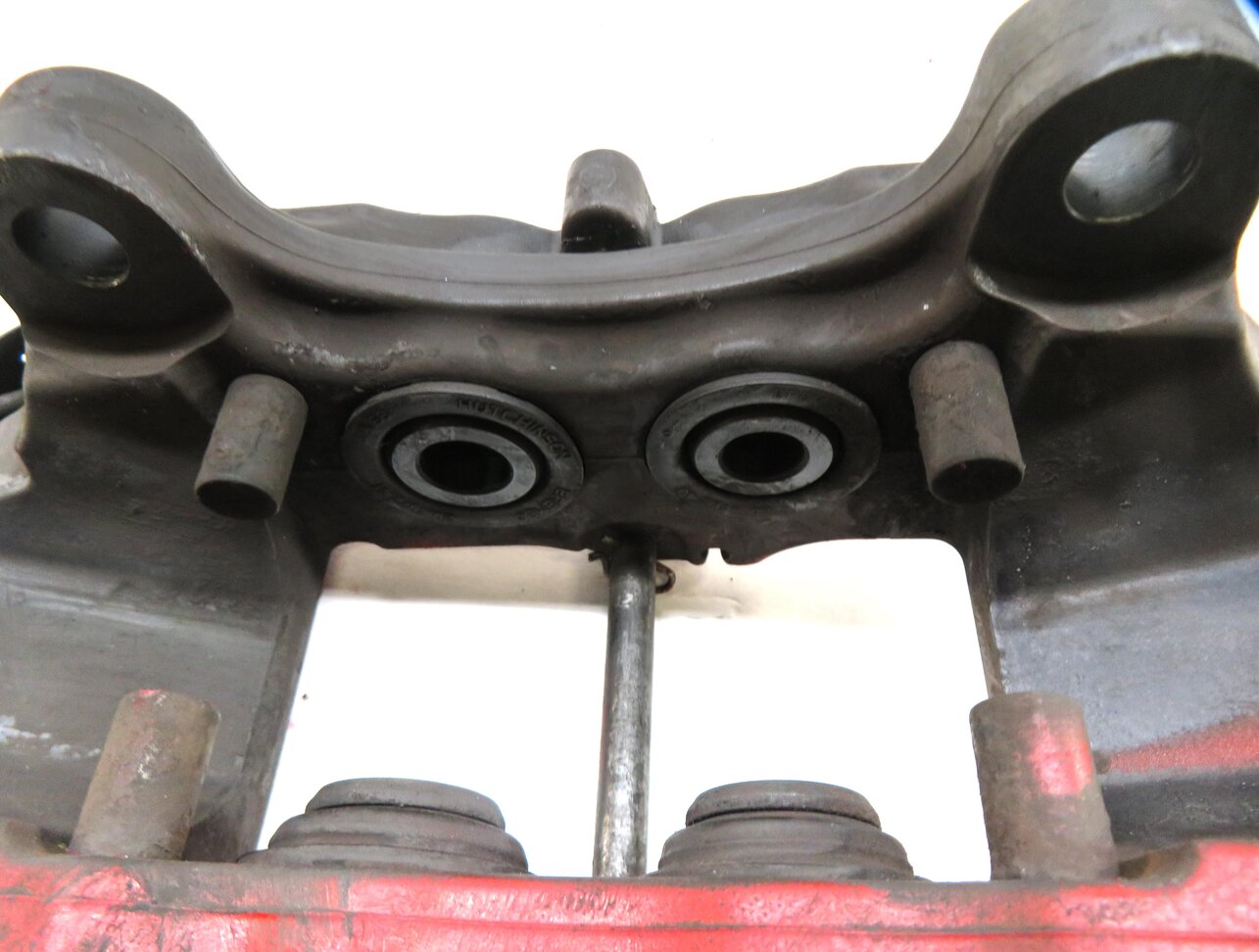 Thumbnail 8: 04-15 VW TOUAREG AUDI Q7 (4L) REAR LEFT & RIGHT DISC BRAKE CALIPER SET-2 BREMBO