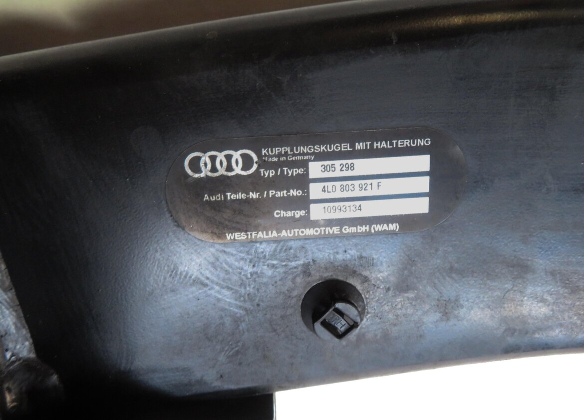 Thumbnail 6: 2007-2015 AUDI Q7 (4L) REAR TOWING TOW TRAILER HITCH RECEIVER