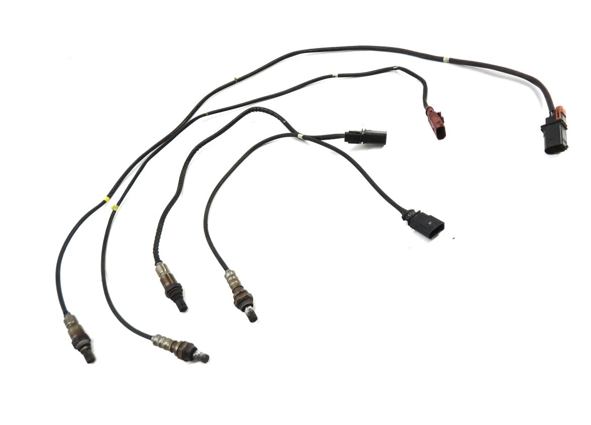 Thumbnail 3: 2014 AUDI Q7 (4L) 3.0L CTWA SUPER ENGINE PRE POST CAT O2 OXYGEN SENSOR SET 4