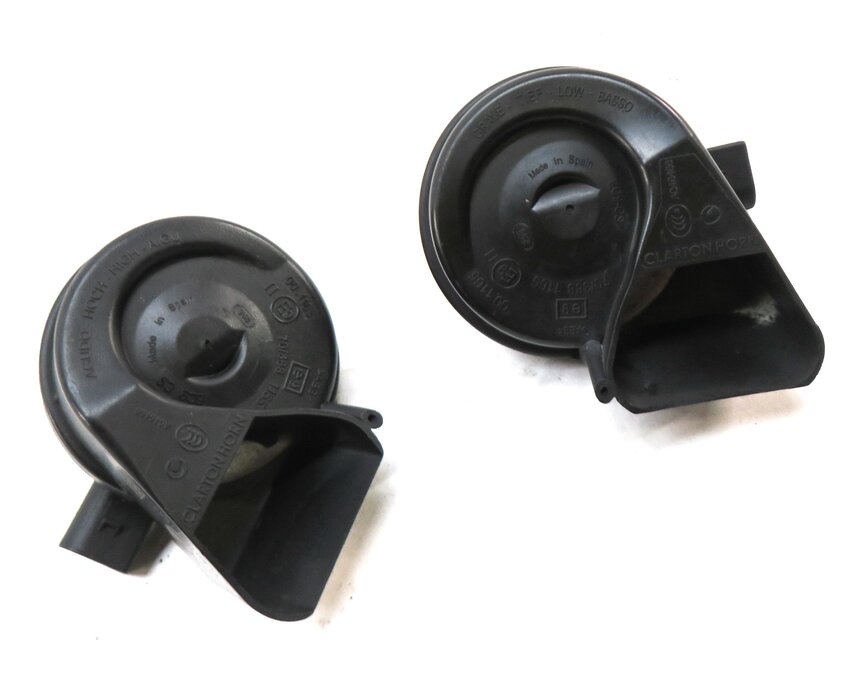 Thumbnail 3: 2007-2015 AUDI Q7 R8 (4L 4S) HIGH & LOW TONE HORN SET-2