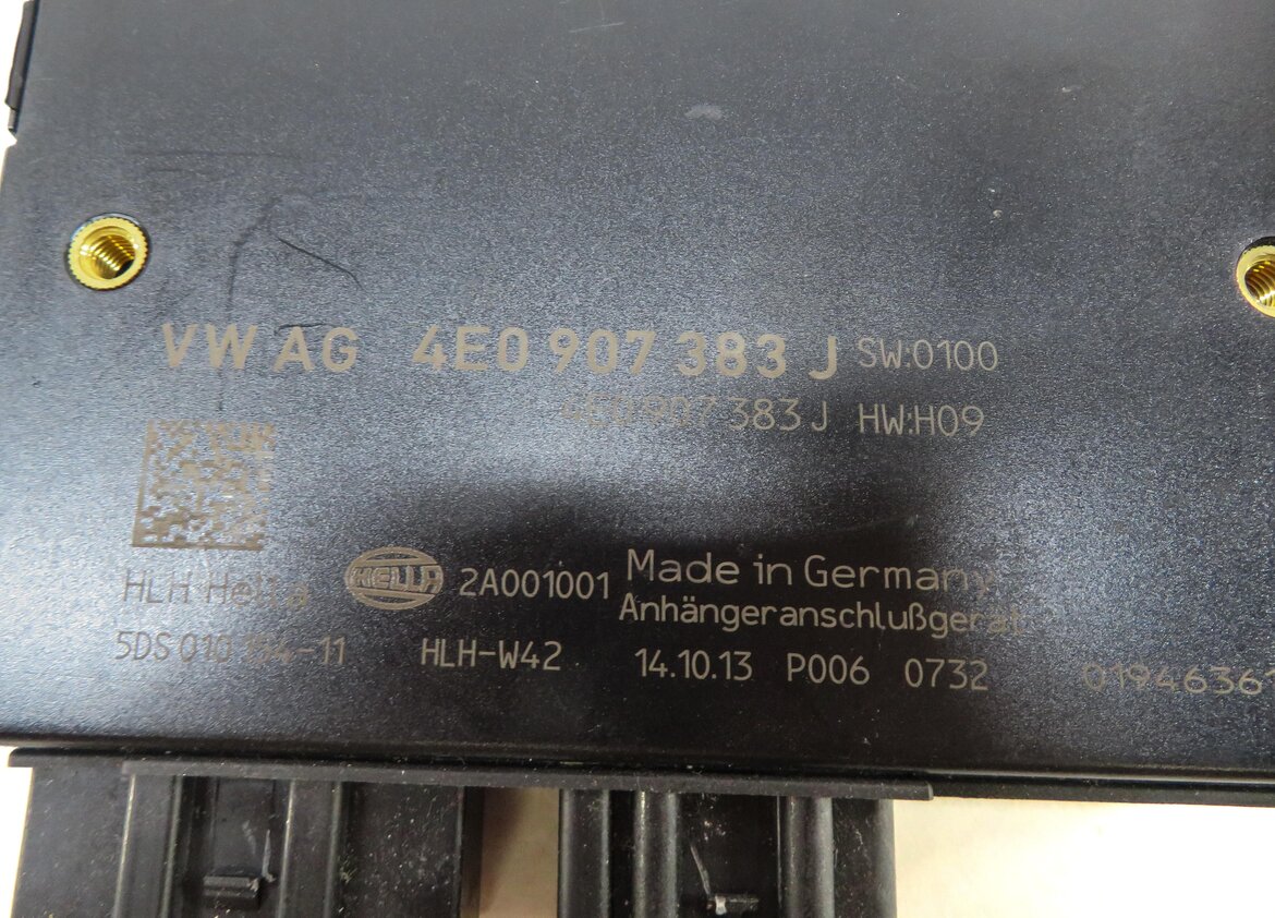 Thumbnail 4: 2007-2015 AUDI Q7 (4L) TRAILER HITCH TOW TOWING CONTROL MODULE