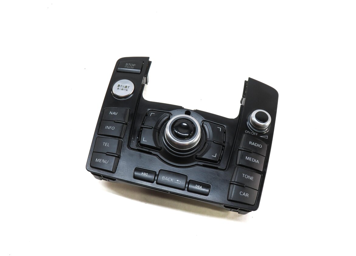 Thumbnail 1: 2012-2015 AUDI Q7 (4L) FRONT CENTER CONSOLE MMI MEDIA NAVIGATION CONTROL SWITCH