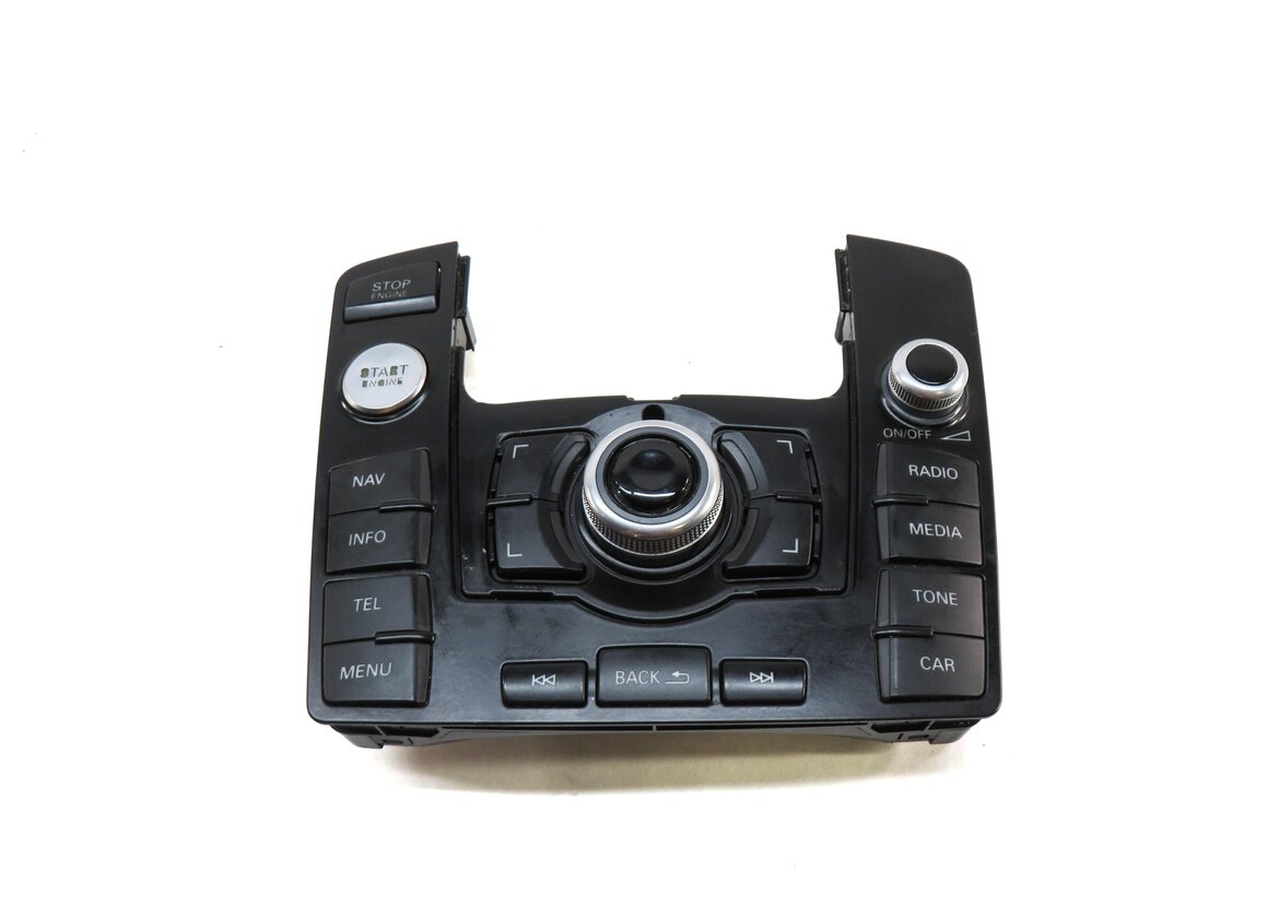 Thumbnail 2: 2012-2015 AUDI Q7 (4L) FRONT CENTER CONSOLE MMI MEDIA NAVIGATION CONTROL SWITCH