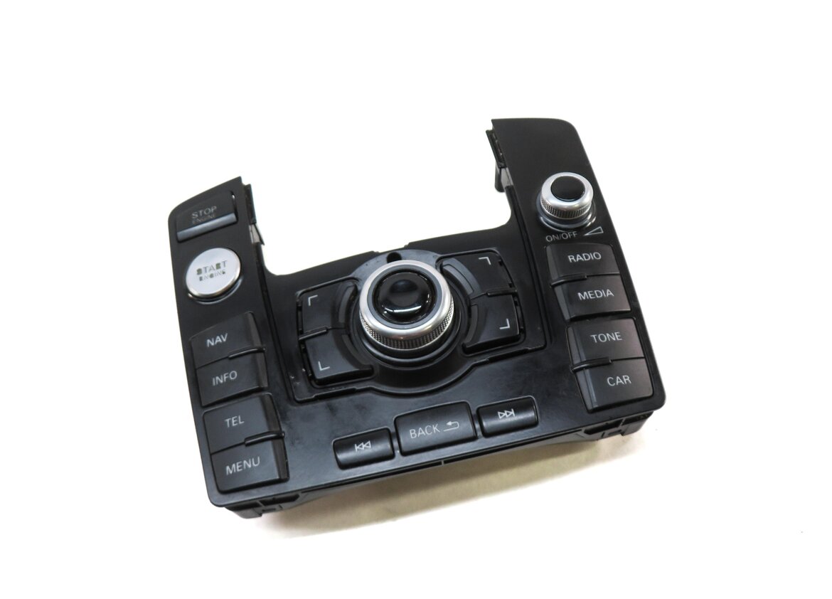 Thumbnail 3: 2012-2015 AUDI Q7 (4L) FRONT CENTER CONSOLE MMI MEDIA NAVIGATION CONTROL SWITCH