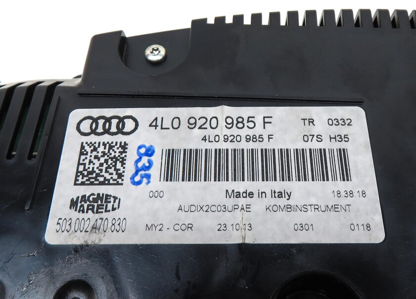Thumbnail 23: 13-15 AUDI Q7 (4L) 3.0L CTWB SUPERCHARGED ENGINE BCM IMMOBILIZER MODULE KEY SET