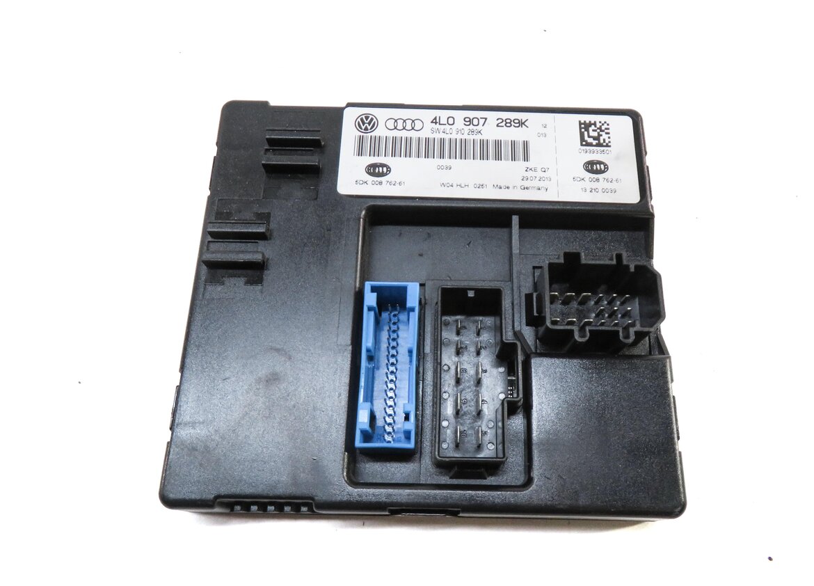 Thumbnail 5: 13-15 AUDI Q7 (4L) 3.0L CTWB SUPERCHARGED ENGINE BCM IMMOBILIZER MODULE KEY SET