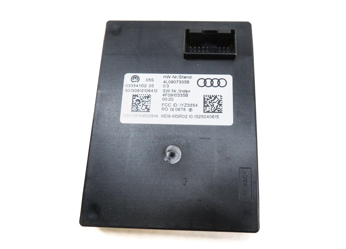 Thumbnail 9: 13-15 AUDI Q7 (4L) 3.0L CTWB SUPERCHARGED ENGINE BCM IMMOBILIZER MODULE KEY SET