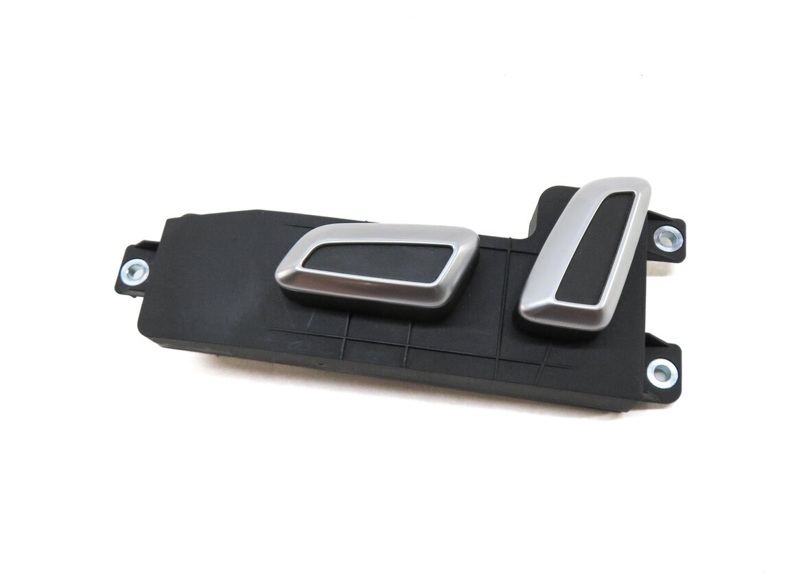 Thumbnail 7: 2014 AUDI Q7 (4L) FRONT LEFT DRIVER SEAT ADJUST ADJUSTMENT SWITCH SET 2 (BLACK)