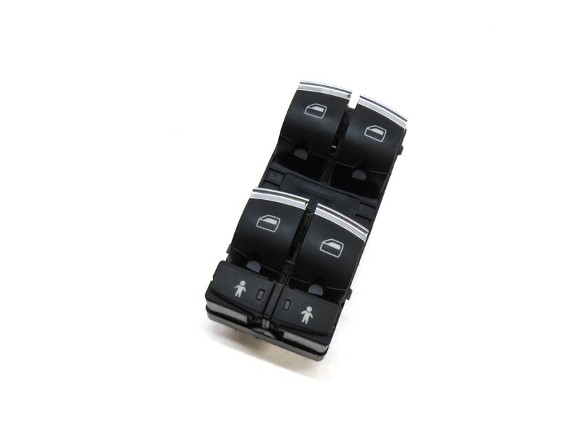 Thumbnail 1: 2011-2015 AUDI Q7 (4L) LEFT DRIVER MASTER POWER WINDOW SWITCH w/ CHILD LOCK
