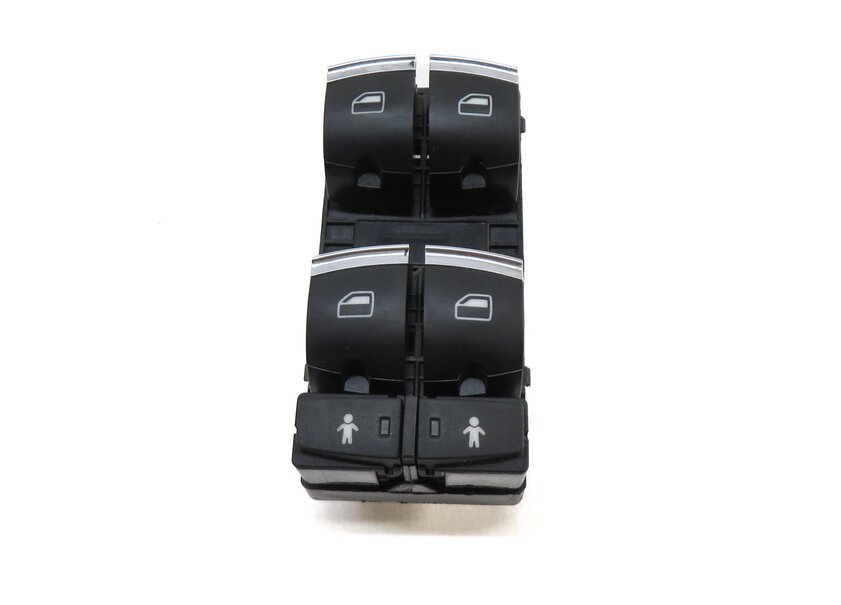 Thumbnail 2: 2011-2015 AUDI Q7 (4L) LEFT DRIVER MASTER POWER WINDOW SWITCH w/ CHILD LOCK