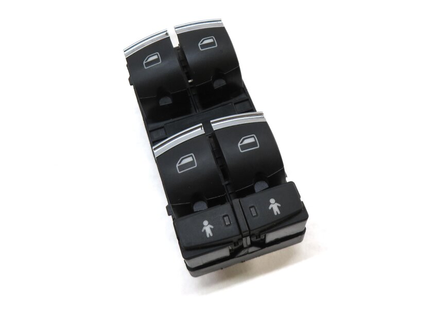 Thumbnail 3: 2011-2015 AUDI Q7 (4L) LEFT DRIVER MASTER POWER WINDOW SWITCH w/ CHILD LOCK