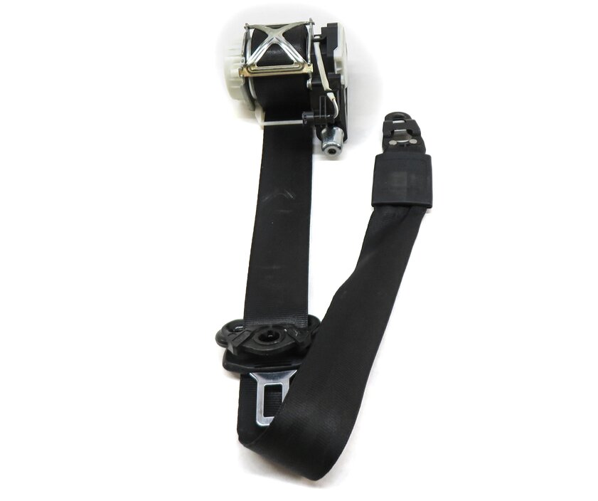 Thumbnail 3: 2007-2009 AUDI Q7 (4L) FRONT LEFT DRIVER SEAT SEATBELT RETRACTOR (BLACK)