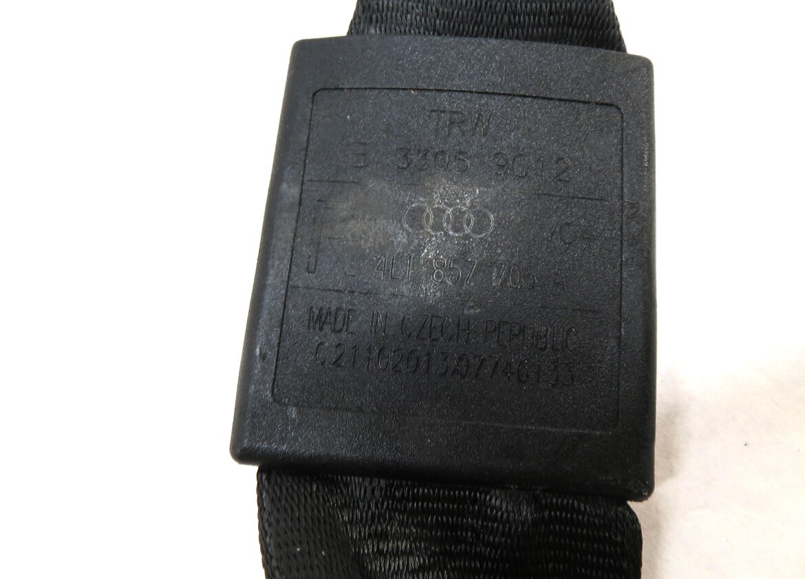 Thumbnail 6: 2007-2015 AUDI Q7 (4L) FRONT RIGHT PASSENGER SEAT SEATBELT RETRACTOR (BLACK)