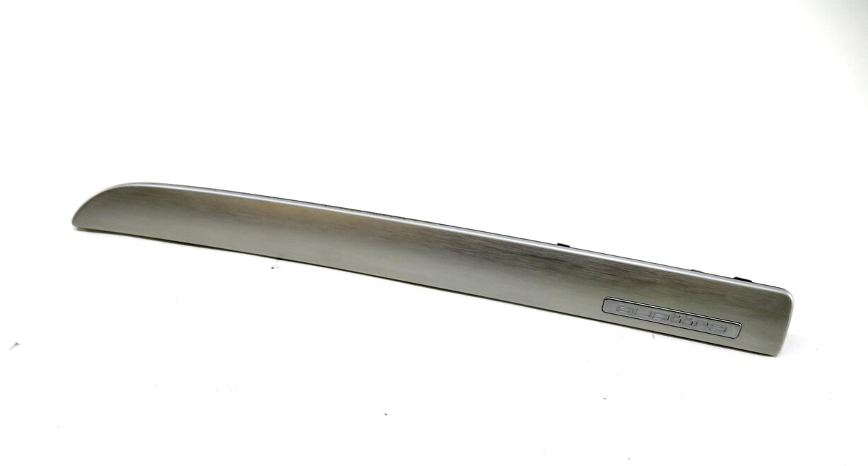 2014 AUDI Q7 (4L) FRONT RIGHT PASSENGER DASH TRIM PANEL (BRUSHED ALUMINUM MATTE)