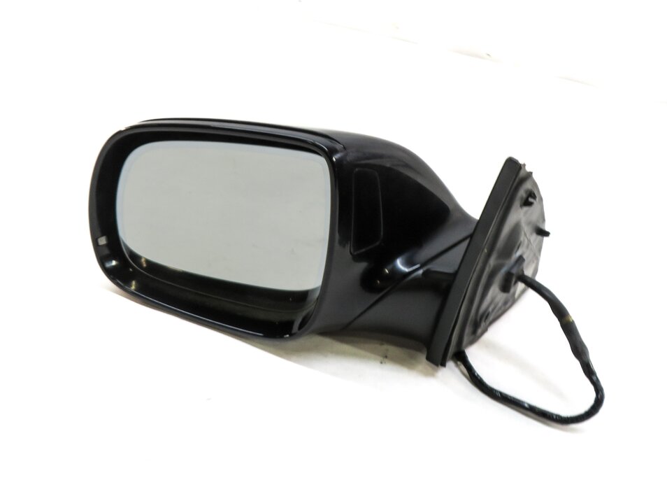 13-17 AUDI Q7 4L LEFT DRIVER DOOR MIRROR PFOLD HEAT MEMORY AUTODIM BLIND (BLACK)