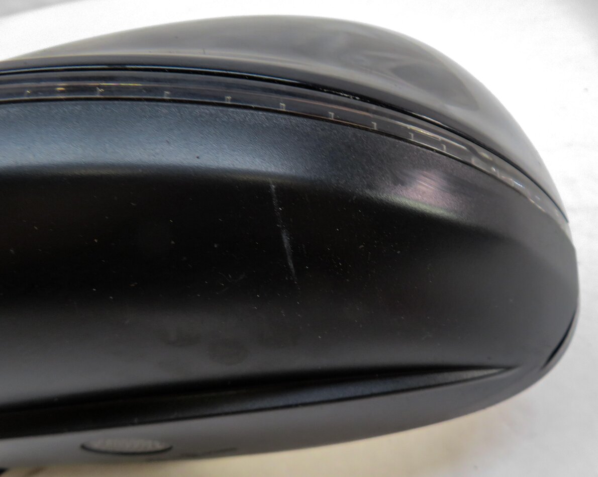 Thumbnail 10: 13-17 AUDI Q7 4L LEFT DRIVER DOOR MIRROR PFOLD HEAT MEMORY AUTODIM BLIND (BLACK)