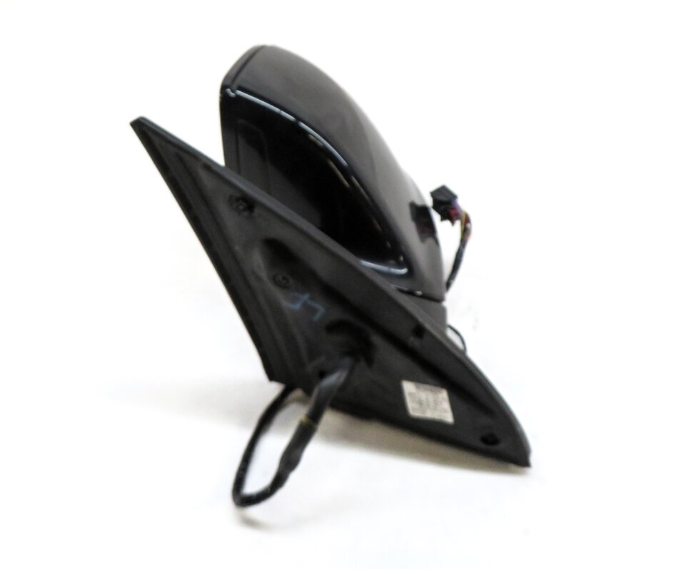 Thumbnail 6: 13-17 AUDI Q7 4L LEFT DRIVER DOOR MIRROR PFOLD HEAT MEMORY AUTODIM BLIND (BLACK)