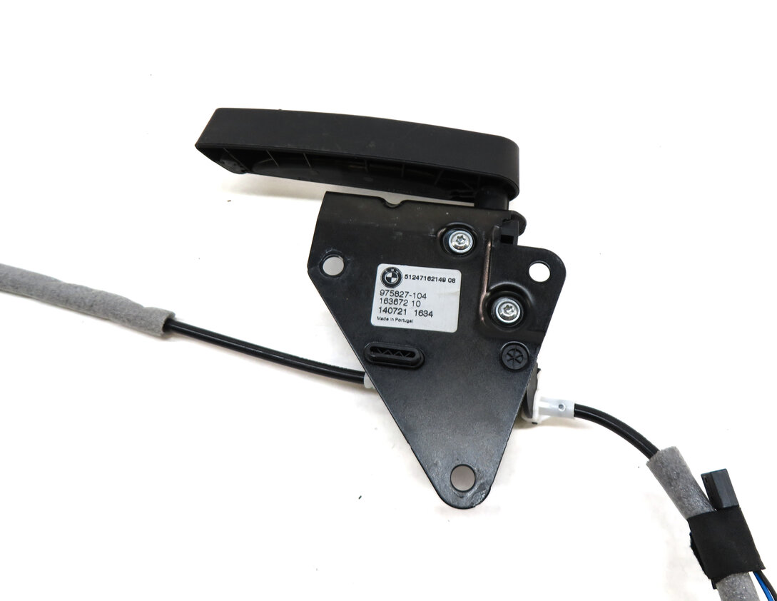 Thumbnail 6: 14-18 BMW X5 X5M (F15 F85) TRUNK LOWER TAILGATE LEFT & RIGHT LATCH SET w/ HANDLE
