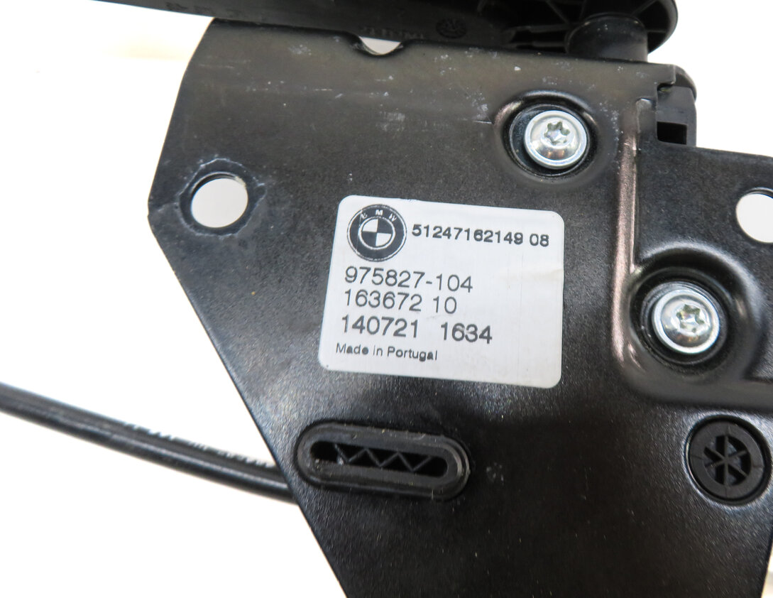Thumbnail 7: 14-18 BMW X5 X5M (F15 F85) TRUNK LOWER TAILGATE LEFT & RIGHT LATCH SET w/ HANDLE