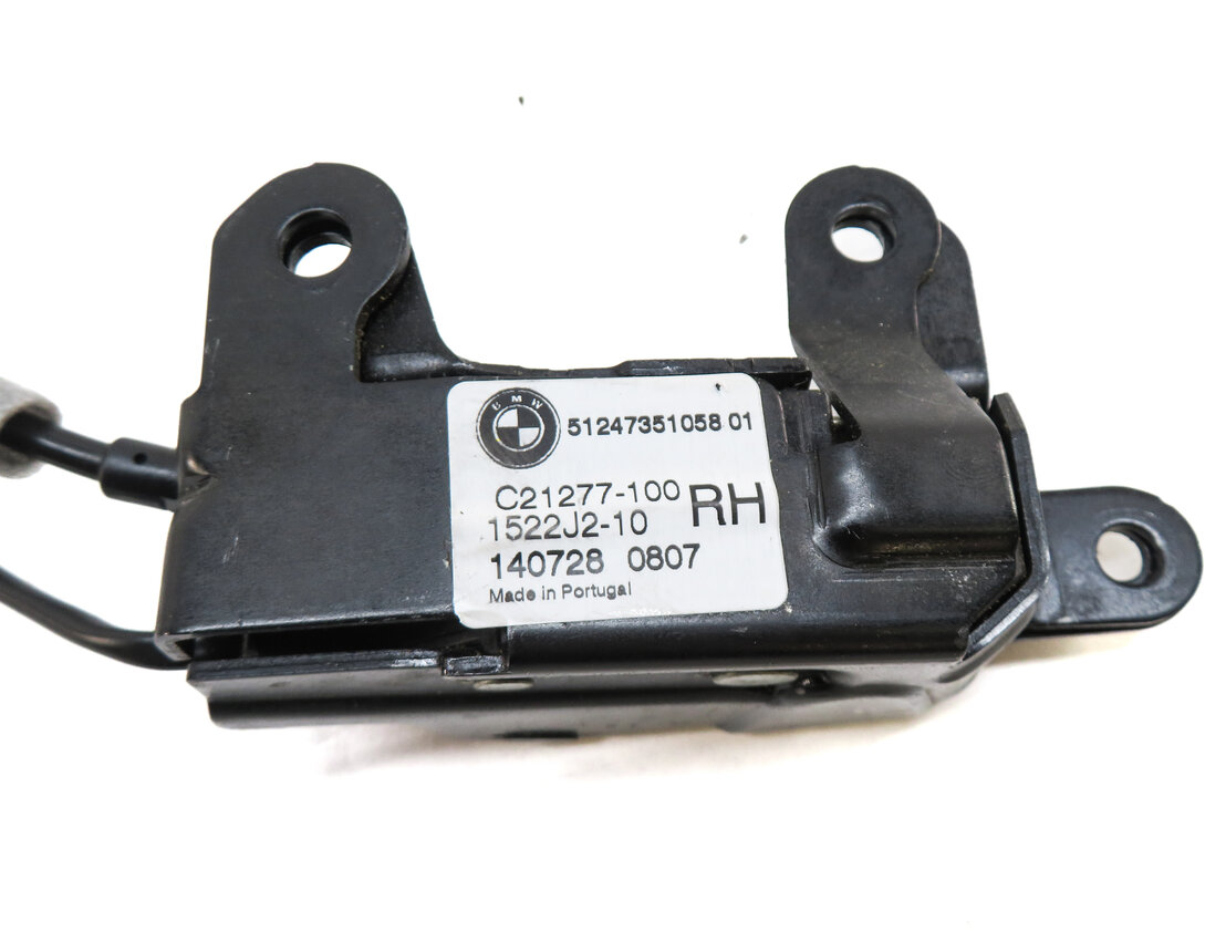 Thumbnail 8: 14-18 BMW X5 X5M (F15 F85) TRUNK LOWER TAILGATE LEFT & RIGHT LATCH SET w/ HANDLE