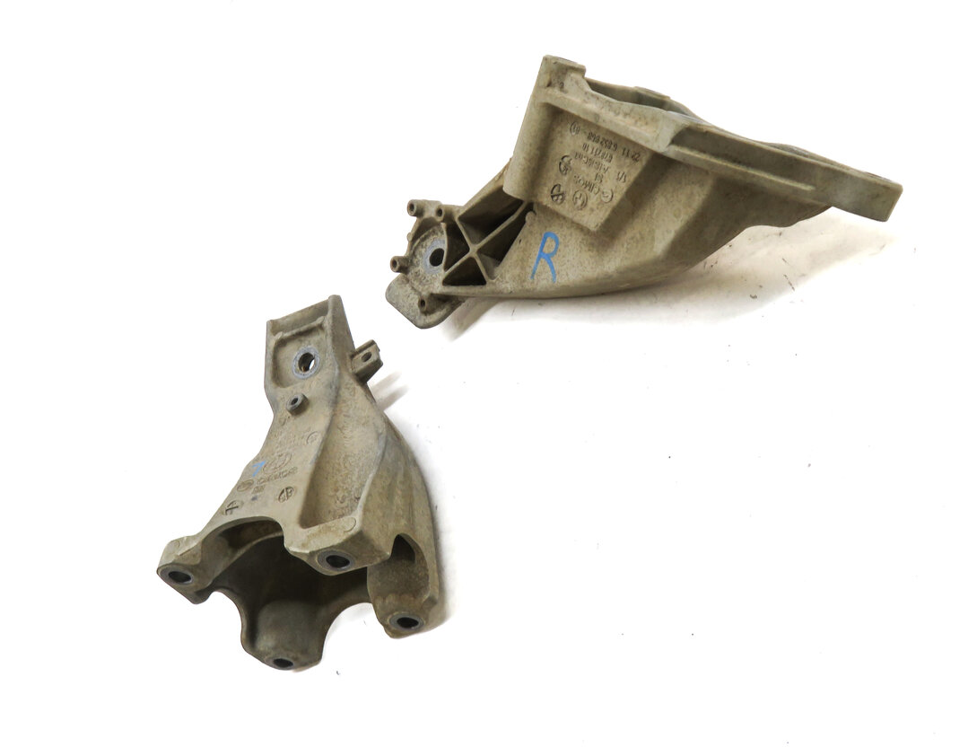Thumbnail 3: 2015 BMW X5 (F15) 4.4L N63 TURBO LEFT & RIGHT ENGINE MOTOR MOUNT BRACKET SET 2