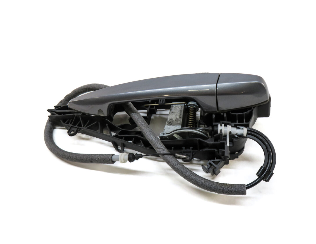Thumbnail 4: 14-21 BMW X1 X2 X5 X6 (F15 F16 F39 F48) REAR LEFT COMFORT DOOR HANDLE (Grey)