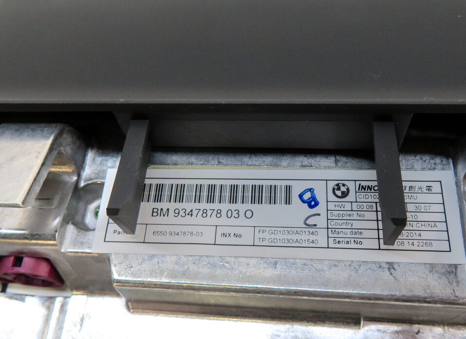 Thumbnail 7: 14-16 BMW X5 X6 X5M X6M F15 F16 F85 DASH GPS NAVIGATION 10.25" DISPLAY SCREEN