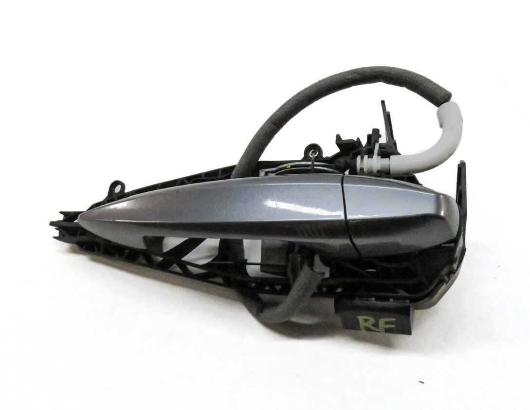 Thumbnail 2: 14-21 BMW X1 X2 X5 X5M X6 X6M RIGHT FRONT PASSENGER COMFORT DOOR HANDLE (Grey)