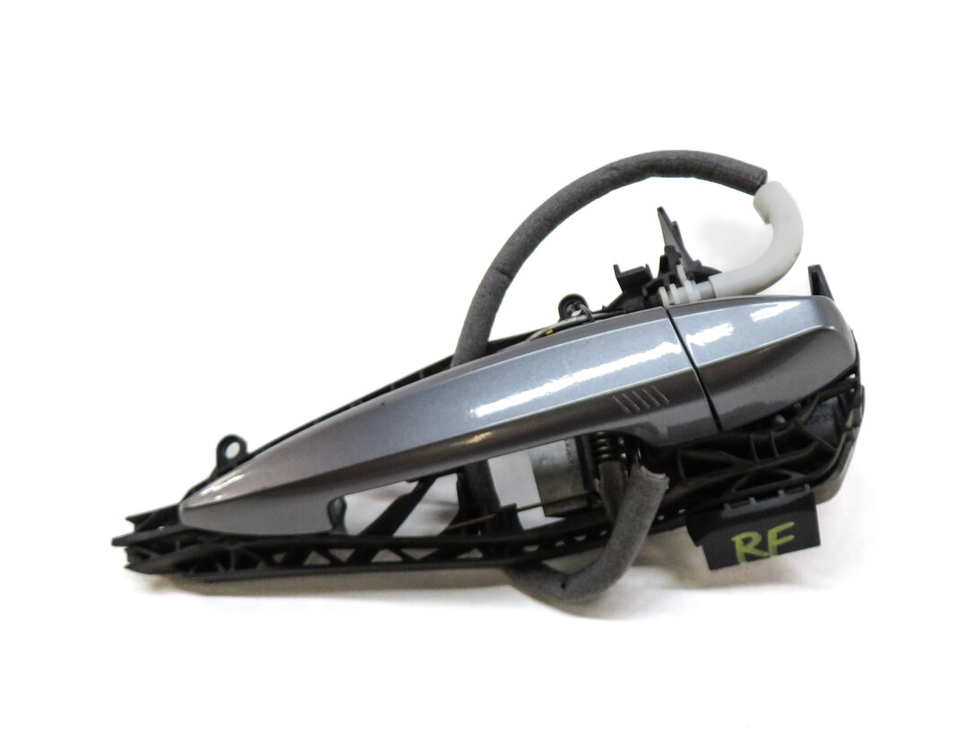Thumbnail 3: 14-21 BMW X1 X2 X5 X5M X6 X6M RIGHT FRONT PASSENGER COMFORT DOOR HANDLE (Grey)