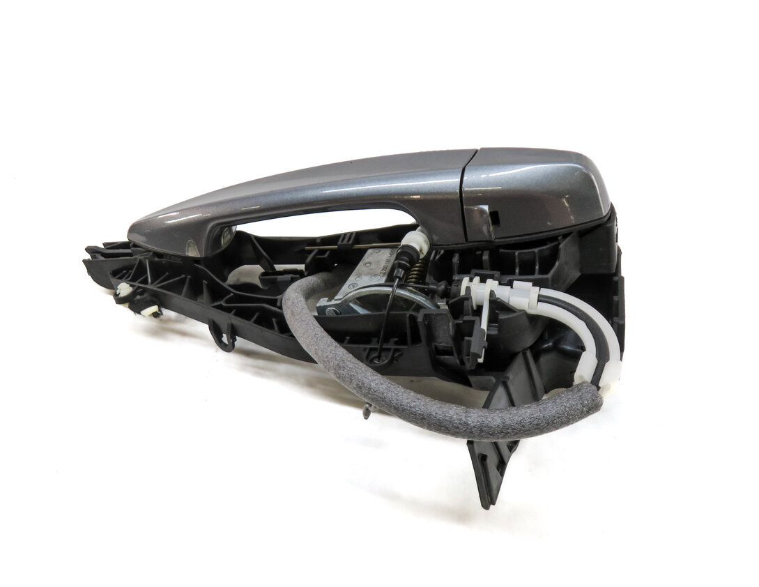 Thumbnail 4: 14-21 BMW X1 X2 X5 X6 (F15 F16 F39 F48) FRONT LEFT COMFORT DOOR HANDLE (Grey)