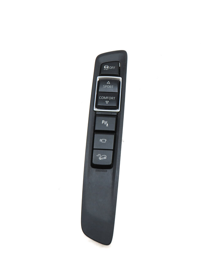 Thumbnail 2: 2015 BMW X5 (F15) SUSPENSION TRACTION CONTROL SWITCH BUTTON PANEL
