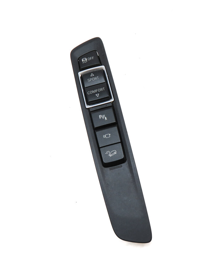 Thumbnail 3: 2015 BMW X5 (F15) SUSPENSION TRACTION CONTROL SWITCH BUTTON PANEL