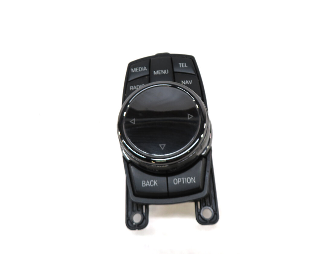 Thumbnail 2: 2015 BMW X5 (F15) CONSOLE MEDIA NAVIGATION iDRIVE CONTROL KNOB BUTTON (CERAMIC)